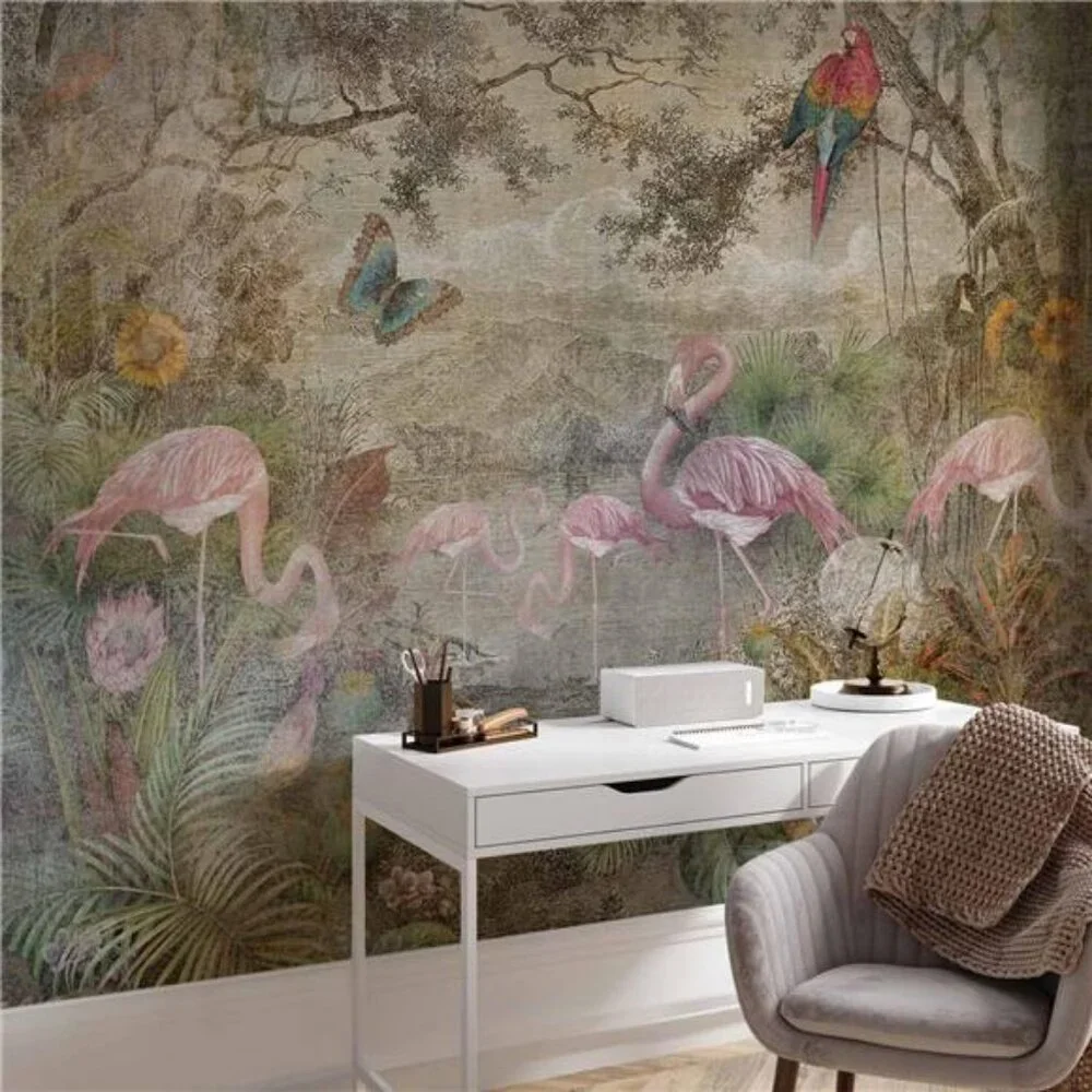 artgeist Premium Wall Mural Retro 138x101 in - XXL Non-Woven Wallpaper Fleece